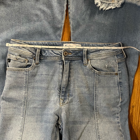 Kancan bell bottom stretchy jeans, never worn, size 30 - Picture 5 of 6